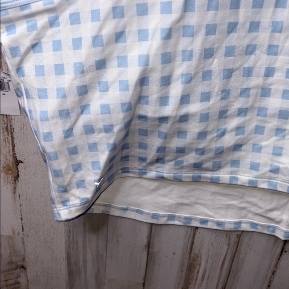 Old Navy Blue and White Checkered Bra Size 4X NWT! - Picture 9 of 14